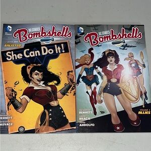 DC BOMBSHELLS COMIC - Volume 1 Volume 2